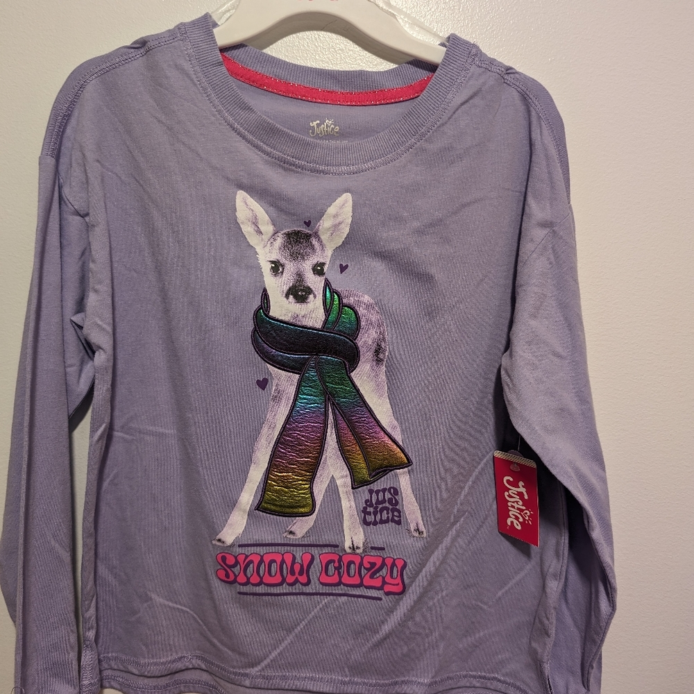 Long Sleeve Girl Shirt Justice